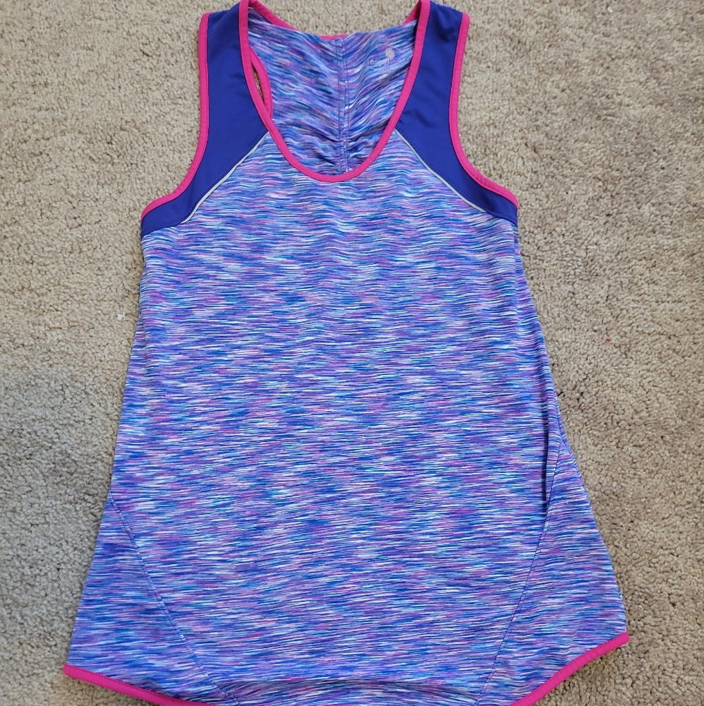 Atheltic womens tank top in size S multi color